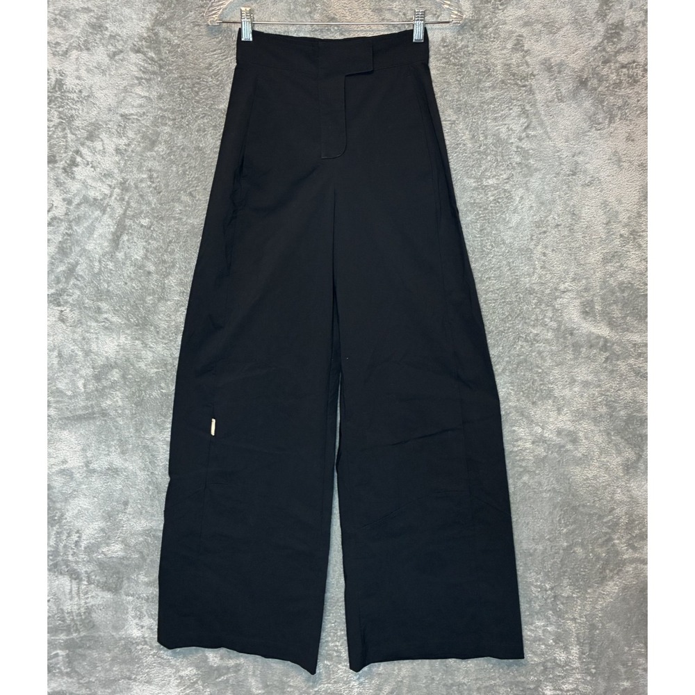 Nike Womens High Waisted Wide Leg Woven Pants S Gorpcore Streetwear Y2K Baggy